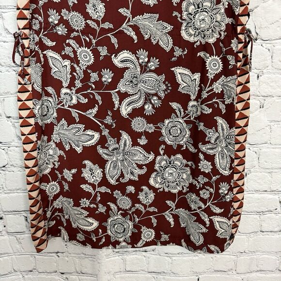 Scotch and Soda Womens M Hip Hop Voila Short Sleeve Mixed Print Mini Dress - Picture 6 of 16